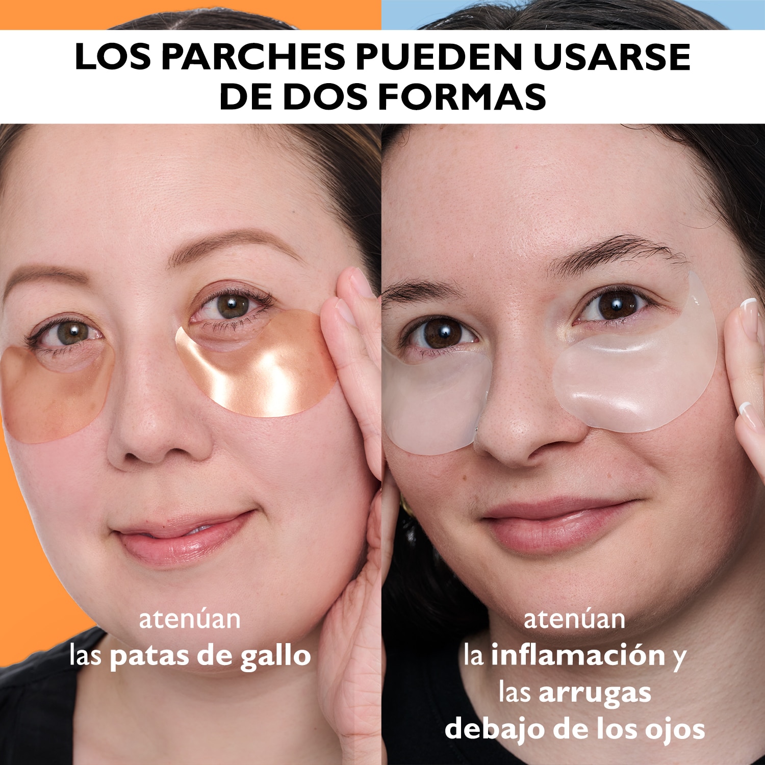 FULL-SIZE VITAMIN C & HYALURONIC EYE PATCHES 2-PIECE KIT (SET DE PARCHES PARA OJOS)